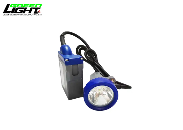 good quality Rechargeable Led Miners Head Lamp 10000 Lux Waterproof Miner Cap Lamp 6.6Ah T7 Mine headlamp Corded wholesale