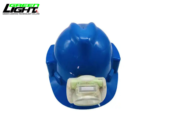 Durable mining safety cap lamp 15000 lux OLED coal mine headlamp 6.8Ah IP68 waterproof miners light