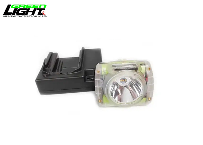 GLC-6 Compact Miners Cap Lamp 13000LUX high lumen led cordless mining light shock-resistant headlamp