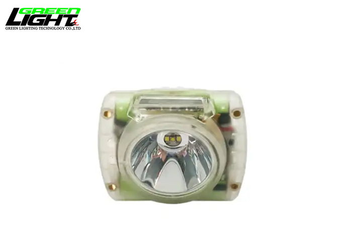 Durable mining safety cap lamp 15000 lux OLED coal mine headlamp 6.8Ah IP68 waterproof miners light