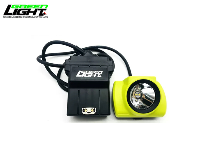 GLD-6 corded miners cap lamp 25000lux led explosion proof miner headlamp 13.6Ah mining headlight