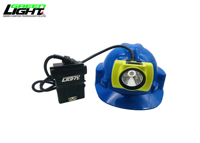 GLD-6 corded miners cap lamp 25000lux led explosion proof miner headlamp 13.6Ah mining headlight