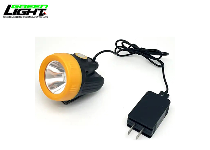 Usb charging small size Led miners lamp 3.8Ah rechargeable Explosion-proof mining Cap Lamp Cordless