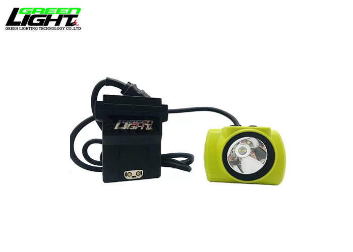 GLD-6 corded miners cap lamp 25000lux led explosion proof miner headlamp 13.6Ah mining headlight