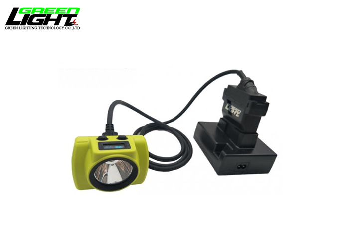 GLD-6 corded miners cap lamp 25000lux led explosion proof miner headlamp 13.6Ah mining headlight