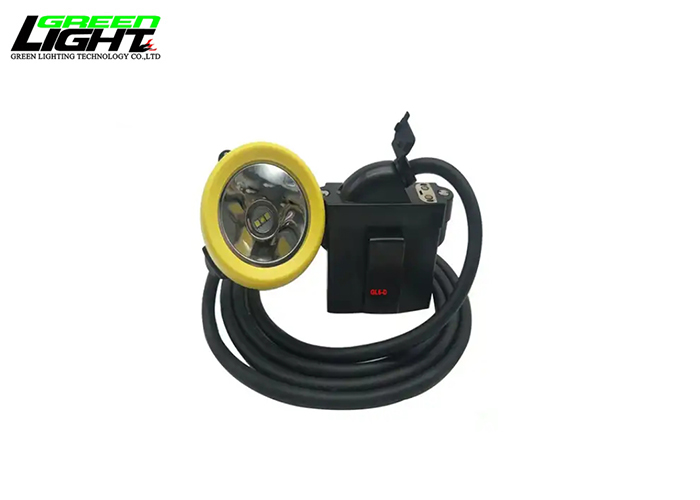 Explosion proof LED mining light safety headlamp support USB charging corded miner lamp 7800mAH