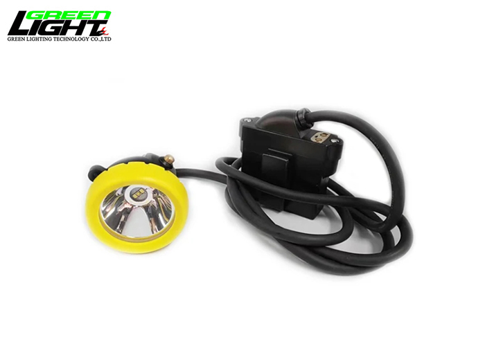 Explosion proof LED mining light safety headlamp support USB charging corded miner lamp 7800mAH