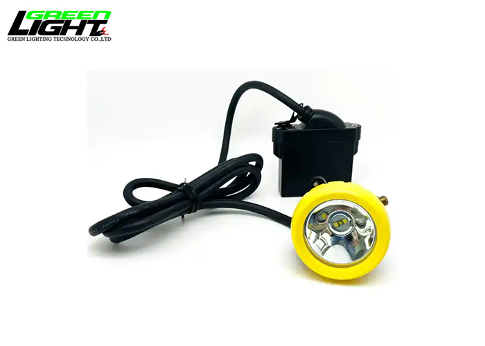 good quality Explosion proof LED mining light safety headlamp support USB charging corded miner lamp 7800mAH wholesale