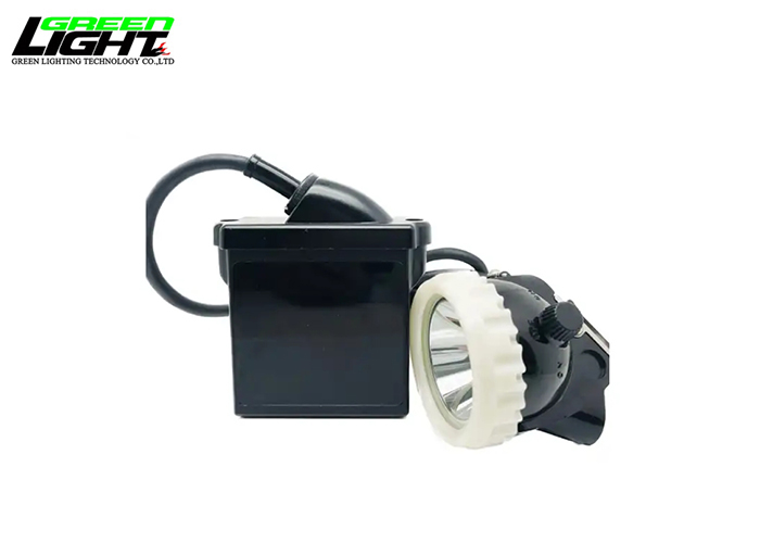 Corded Mining Lamps 10000LUX Impact Resistant led helmet light 6.6Ah Rechargeable safety headlamp