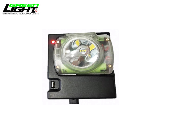 Anti-corrosion Digital Display Led Miner Head Lamp Cordless rechargeable mining cap light 6.8Ah