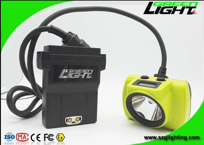 25000lux strong brightness corded mining light waterproof IP68 miner cap lamp for tracking system