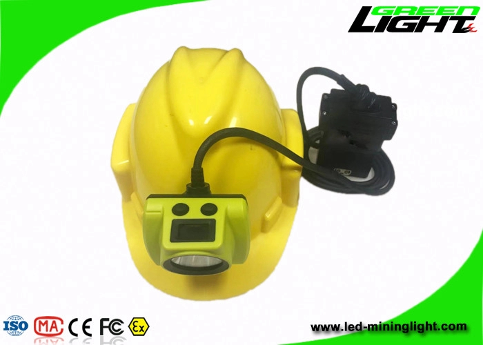 25000 Lux Led Mining Helmet Lamp Explosion-proof Miner Lamps OLED Display Miner Headlamp