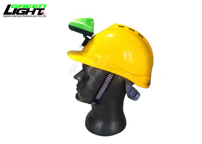 Anti-corrosion Digital Display Led Miner Head Lamp Cordless rechargeable mining cap light 6.8Ah