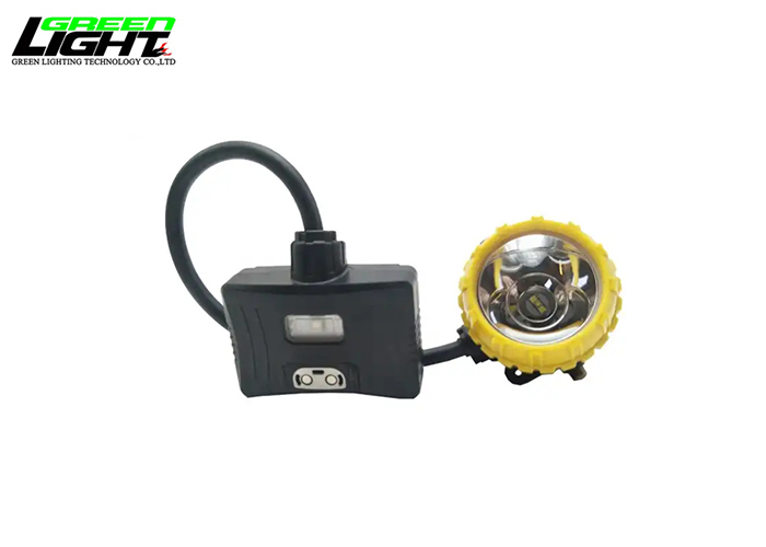 good quality Mining Head lamp 15000 Lux IP68 Waterproof Miner Cap Lamps GLS12-A corded mining lamps usb charging wholesale