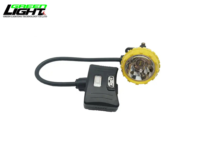 Mining Head lamp 15000 Lux IP68 Waterproof Miner Cap Lamps GLS12-A corded mining lamps usb charging