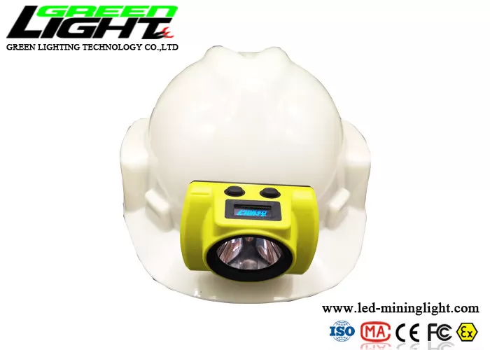 GLC-6S Underground Mining Head Lamp Cordless Led Mining Light Over Molding 25000 lux miner headlight