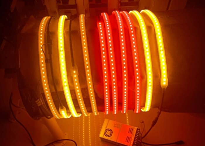 Explosion proof led strip light for mining 1100lm silicone strip light SMD5050 lighting strip