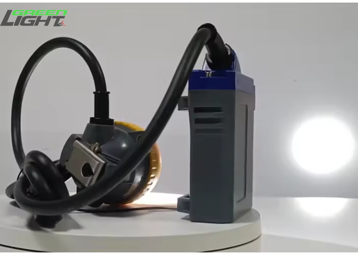 Explosion-proof Safety Mining LED Corded Lamp 15000 lux 6.6Ah Coal Miners Headlamp GLC-7C cap lamp