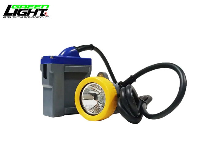 custom Explosion-proof Safety Mining LED Corded Lamp 15000 lux 6.6Ah Coal Miners Headlamp GLC-7C cap lamp online