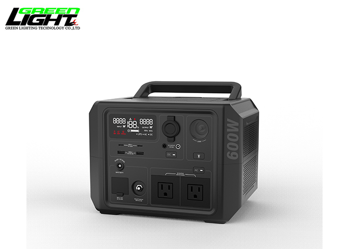 Solar Charging portable power station generator 600W energy storage power station for camping