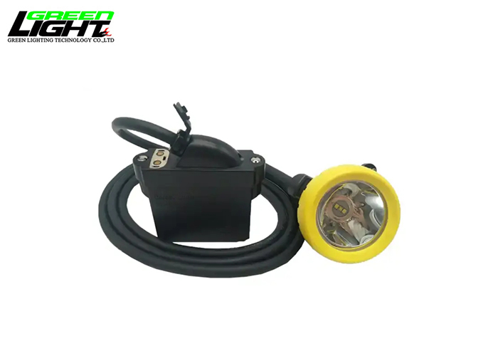 10000lux 7800mAh Miner Safety Cap Lamp Waterproof IP68 USB Rechargeable Mining Headlamp KL8M