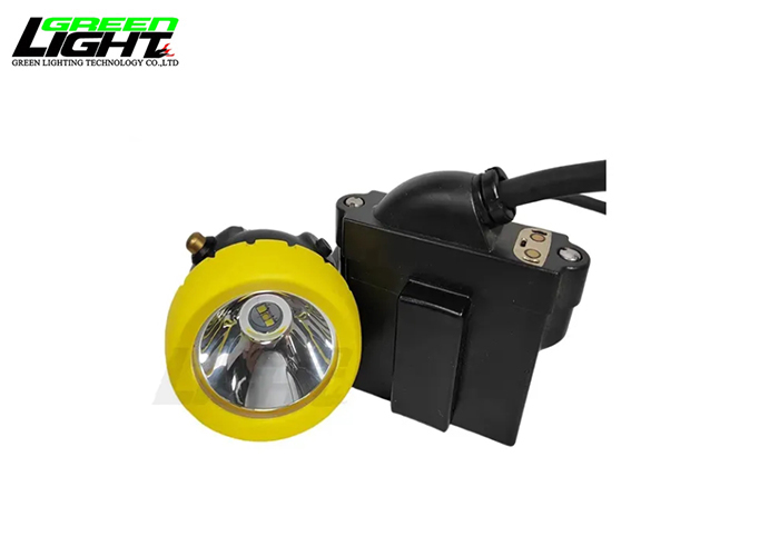 10000lux 7800mAh Miner Safety Cap Lamp Waterproof IP68 USB Rechargeable Mining Headlamp KL8M