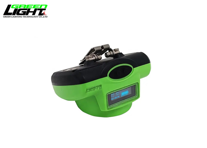 15000Lux Miner Safety Headlamp 6.8Ah Wireless Mining Cap Lamp IP68 Coal Mining Light Oled Display