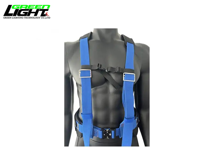 Nylon Miner Safety Belt Adjustable with Reflective Strips for Carry Miners Lamp Battery Self-rescuer