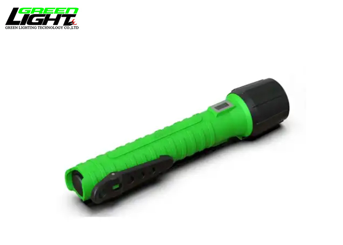 Intrinsically Safe Led Torch 6.4Ah Impact resistant usb rechargeable flashlight for Industrial