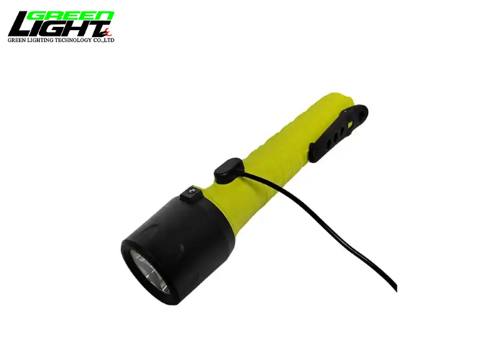 Industrial Led Torch Light Waterproof Brightest Rechargeable Explosion-proof Flashlights 6.4Ah