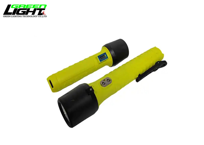 Industrial Led Torch Light Waterproof Brightest Rechargeable Explosion-proof Flashlights 6.4Ah