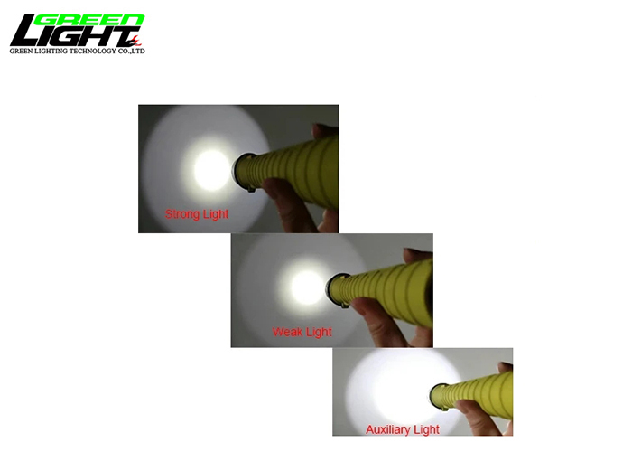 Explosion proof led flashlight rechargeable LED torch 10000 lux IP68 waterproof torch light