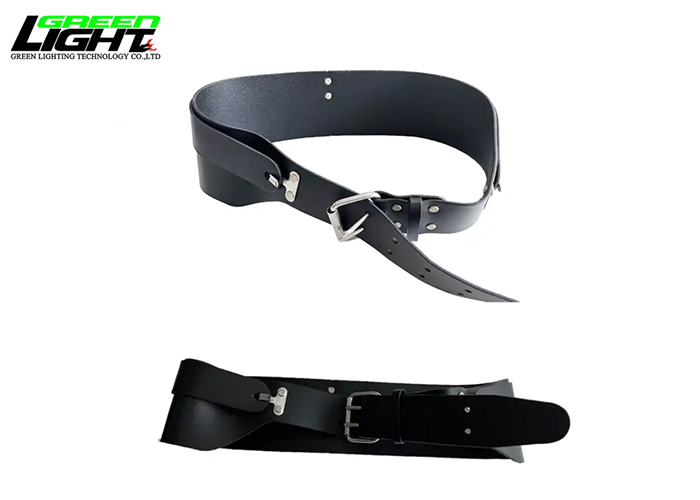 custom Genuine cow leather miner safety belt durable miners back support miner waist belt adjustable online