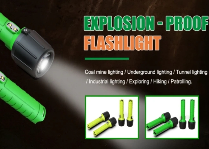 Explosion proof led flashlight rechargeable LED torch 10000 lux IP68 waterproof torch light