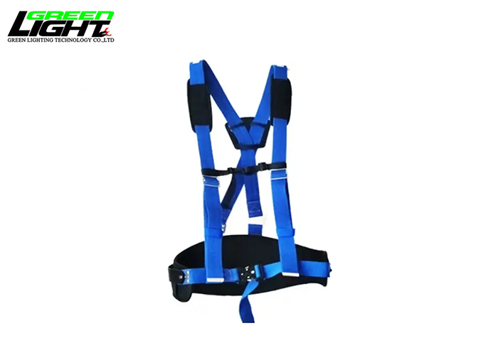 Nylon Miner Safety Belt Adjustable with Reflective Strips for Carry Miners Lamp Battery Self-rescuer