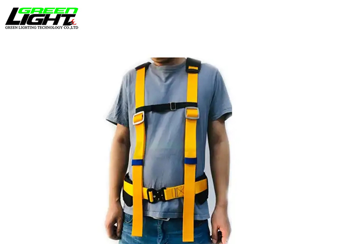 Polyester miner belt webbing safety harness adjustable coal miners waist belt for carry mining tools