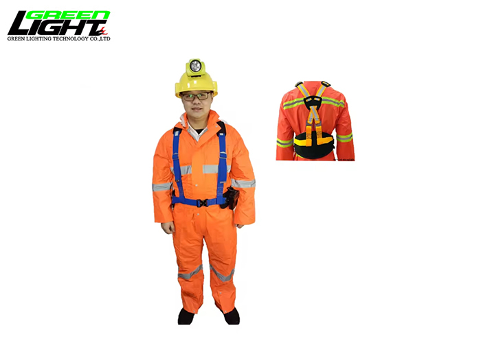 Underground miners belt polyester adjustable safety reflective miners belts mining belts for rescuer