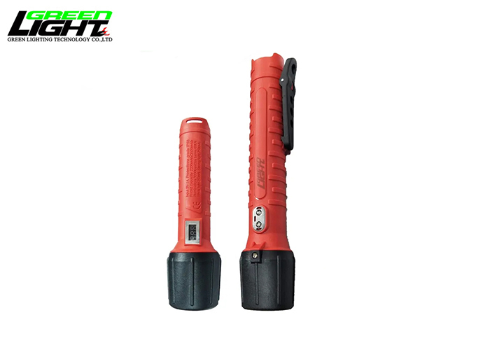 USB Charging Explosion Proof Handheld LED Torch 5W High Brightness Flashlight IP68 Waterproof