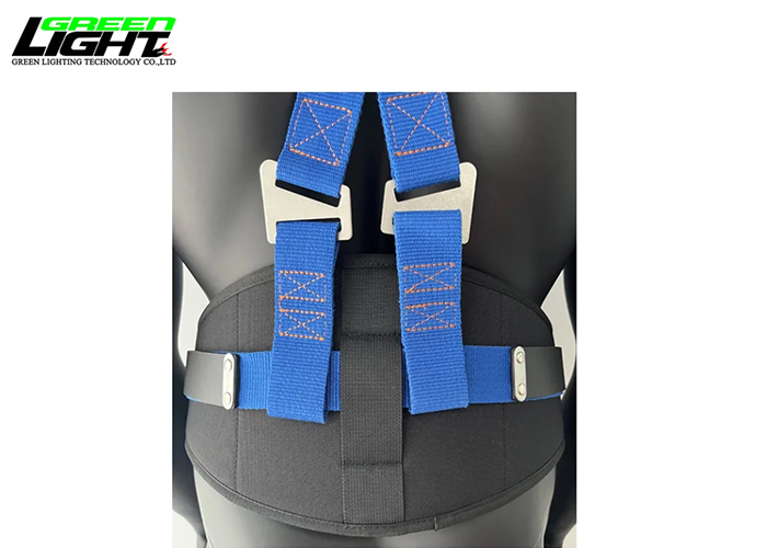 Crossover Backed Miners Safety Belt High Strength Polyester Underground Mining Tool Belts Adjustable