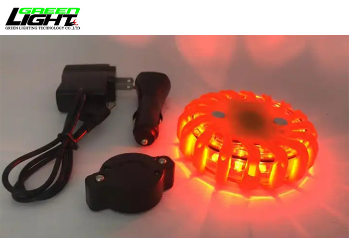 Safety Led Warning Light Roadblock Magnetic emergency Traffic flare Light rechargeable strobe light