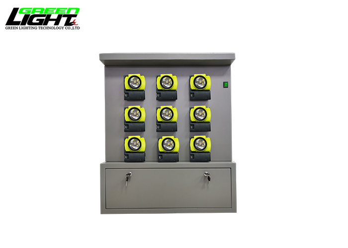 Miner lamps Charging rack charger station 110V-220V for GLC-6 Cordless cap lamp power station