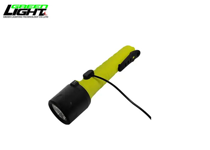 Impact Resistant Industrial Anti-explosive Flashlight 6400mAh Rechargeable Camping Torch Light IP68