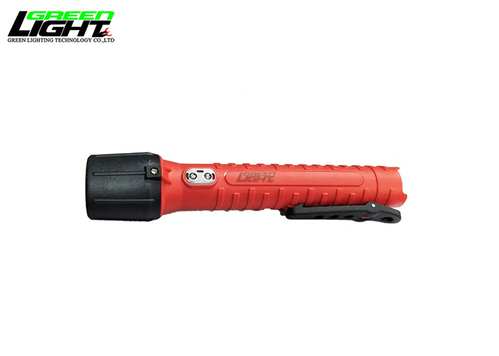 USB Charging Explosion Proof Handheld LED Torch 5W High Brightness Flashlight IP68 Waterproof