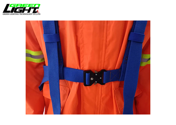 Underground miners belt polyester adjustable safety reflective miners belts mining belts for rescuer