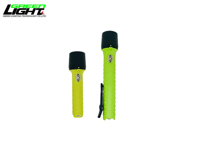 custom Impact Resistant Industrial Anti-explosive Flashlight 6400mAh Rechargeable Camping Torch Light IP68 online