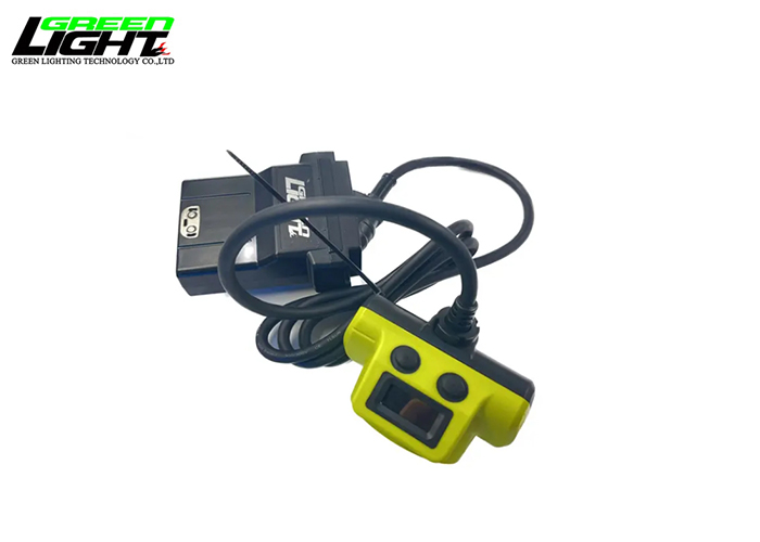 OLed Screen Corded Underground Miner Cap Lamp Led Mining Headlamp 25000 lux Rechargeable Headlamp