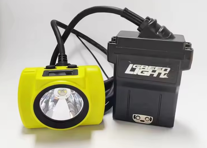 OLed Screen Corded Underground Miner Cap Lamp Led Mining Headlamp 25000 lux Rechargeable Headlamp