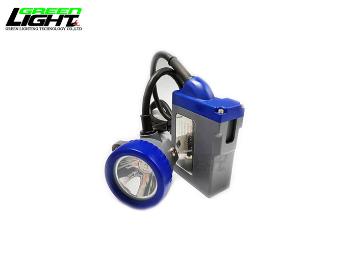 Explosion-proof Mining Corded Cap Lamp 15000 lux 6.6Ah T7 Coal Miners Headlamp Underground Lighting