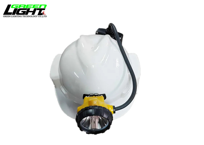 Underground Rechargeable Headlamp 15000Lux Corded Mining Cap Lamp Waterproof IP68 Mining Lights