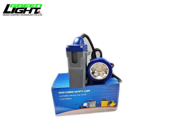 10000lux GLT-7B Led Underground Coal Mine Cap Lamp 6.6 Ah Rechargeable Mining Headlamp